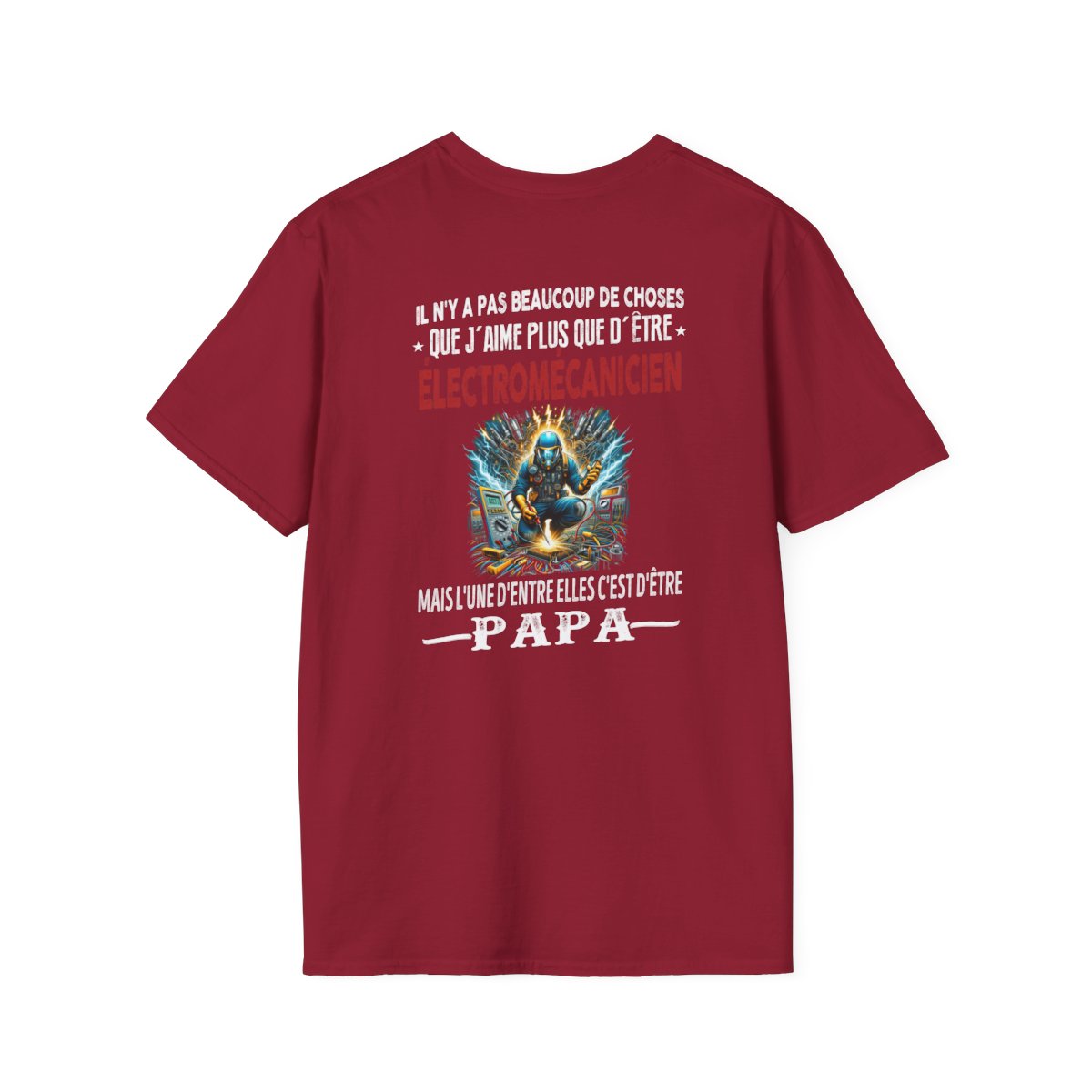 Électromécanicien passionné, papa comblé