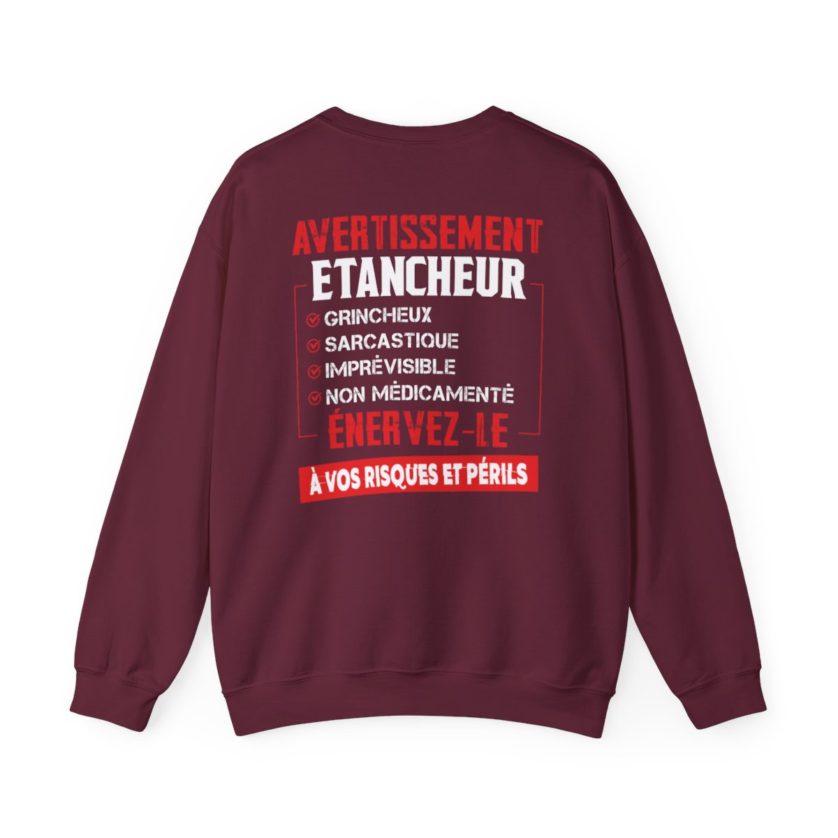 Etancheur, grincheux, sarcastique, imprévisible, non médicamenté