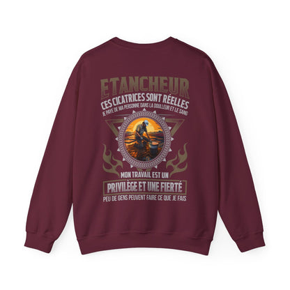 Etancheur, la douleur est réelle. Ces cicatrices ont été durement gagnées