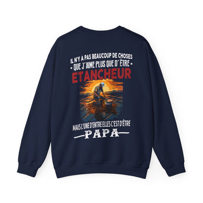 Etancheur passionné, papa comblé