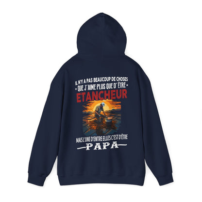 Etancheur passionné, papa comblé