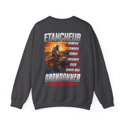 Etancheur, ramper, tomber, vomir, saigner est acceptable