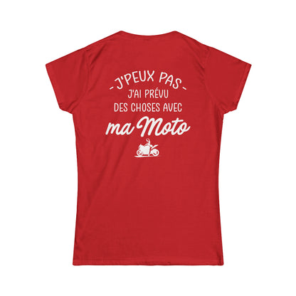 Être une motarde ne m'empêche en rien de croire