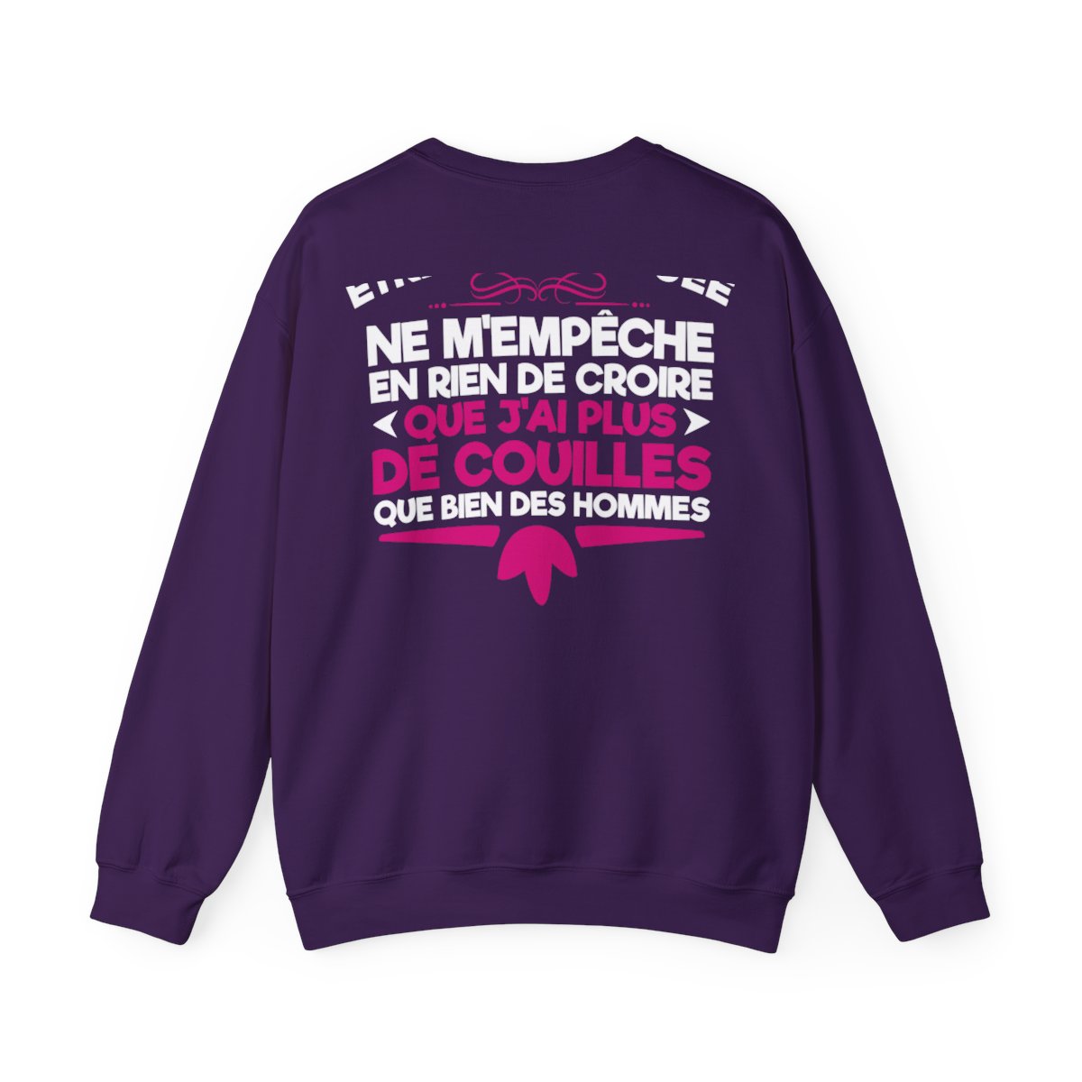 Être une tatouée ne m'empêche en rien de croire que j'ai plus de couilles que bien des hommes