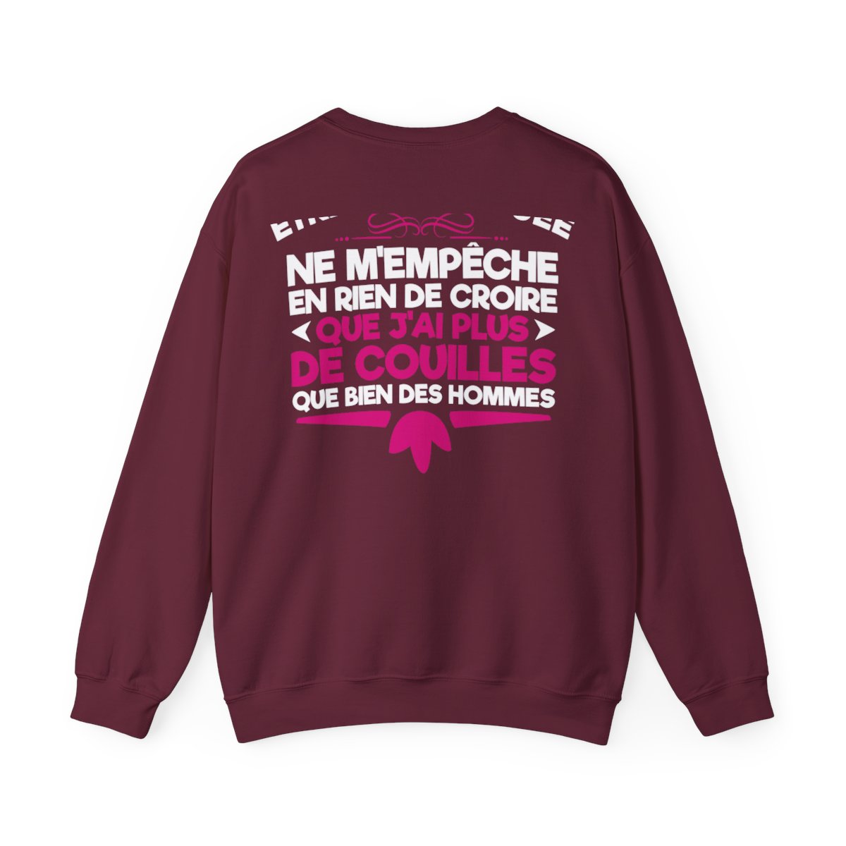 Être une tatouée ne m'empêche en rien de croire que j'ai plus de couilles que bien des hommes