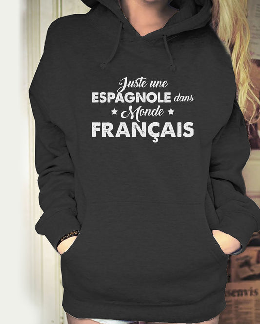 Juste une Espagnole dans monde Français