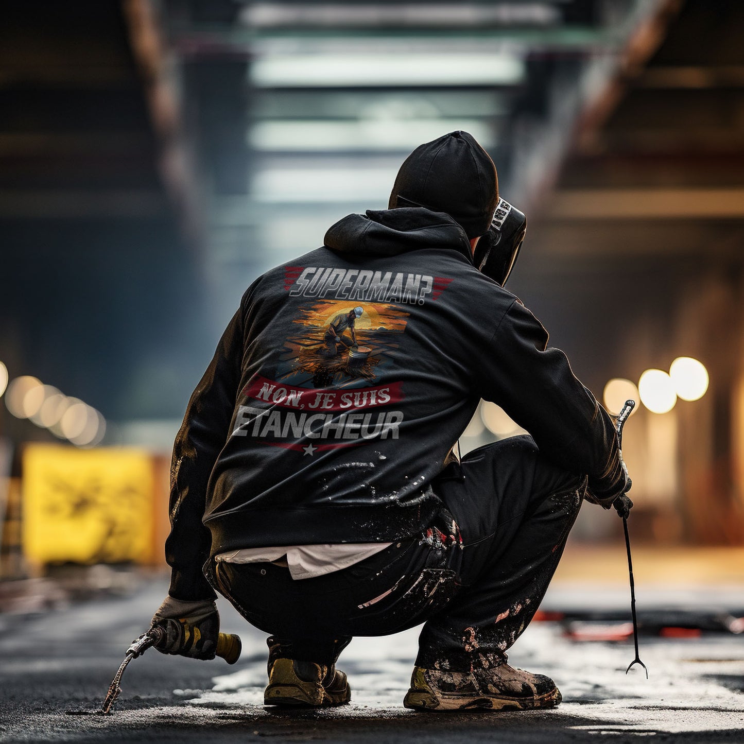 Superman ? Non, je suis Etancheur