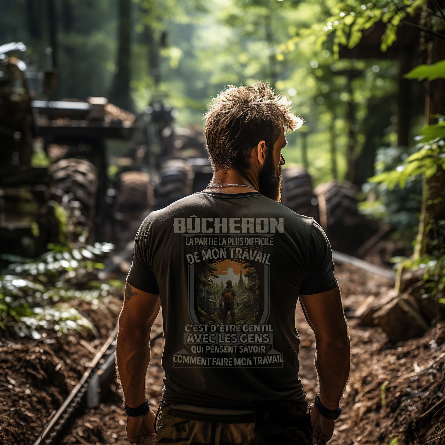 La partie la plus difficile d'être un Bûcheron