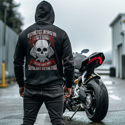 N'embêtez jamais un motard ils ne font pas semblant d'être fous