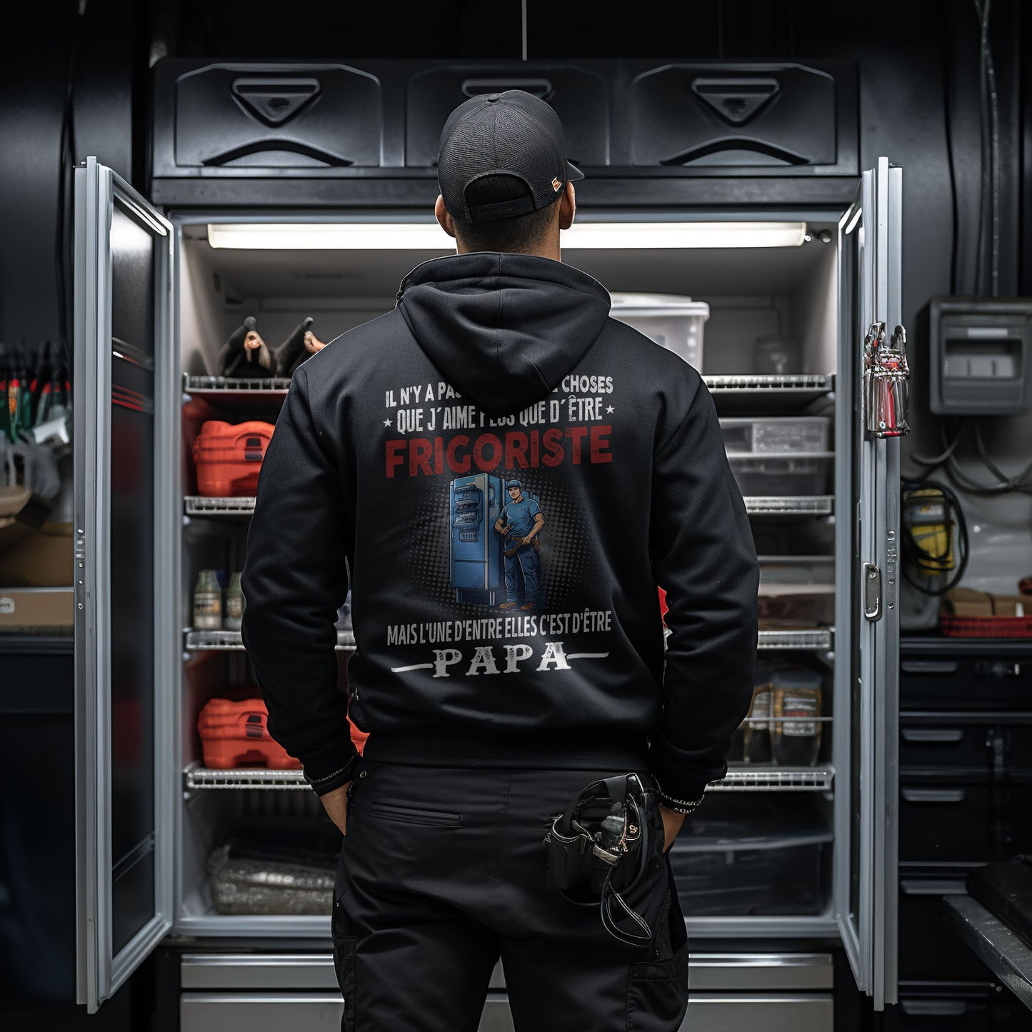 Frigoriste passionné, papa comblé