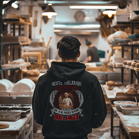 Sinon tu pourrais devenir Boulanger.