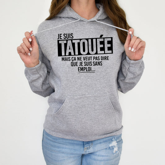 Je suis tatouée mais ça ne veut pas dire que je suis sans emploi