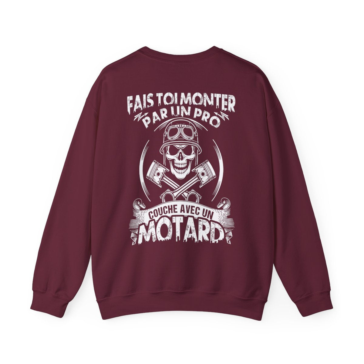 Fais tou monter par un pro, couche avec un motard