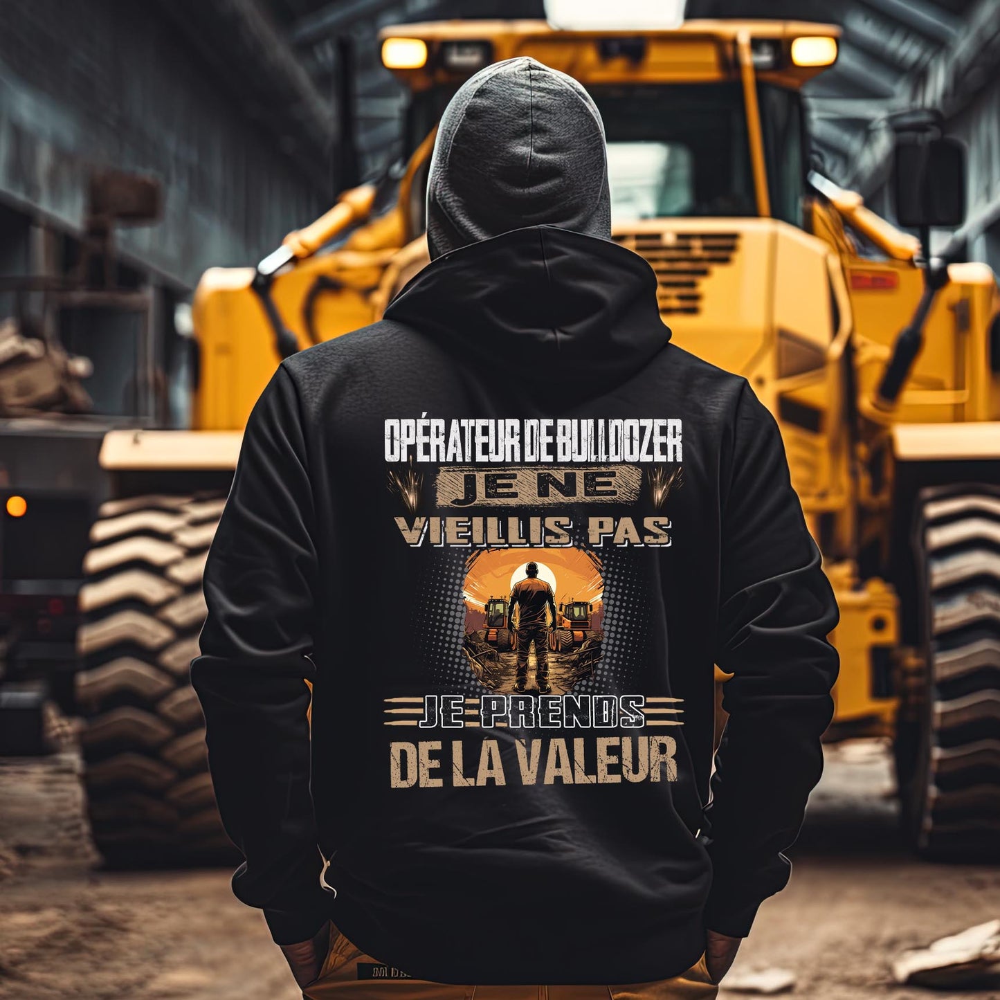 Opérateur de Bulldozer ne vieillit pas