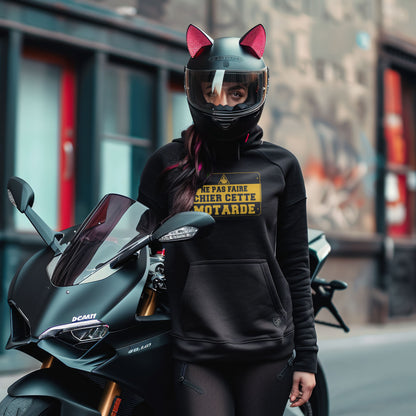 Ne pas faire chier cette motarde