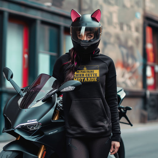 Ne pas faire chier cette motarde