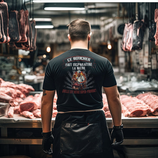 Ce Boucher fait disparaitre la bière