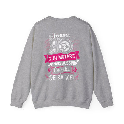 Femme d'un motard mais aussi la prise de sa vie