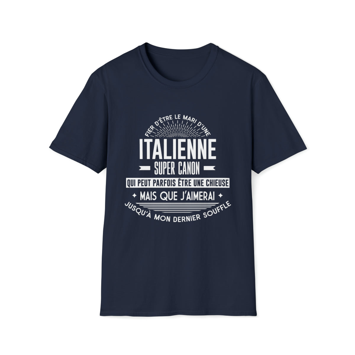 Fier d'être le mari d'une Italienne