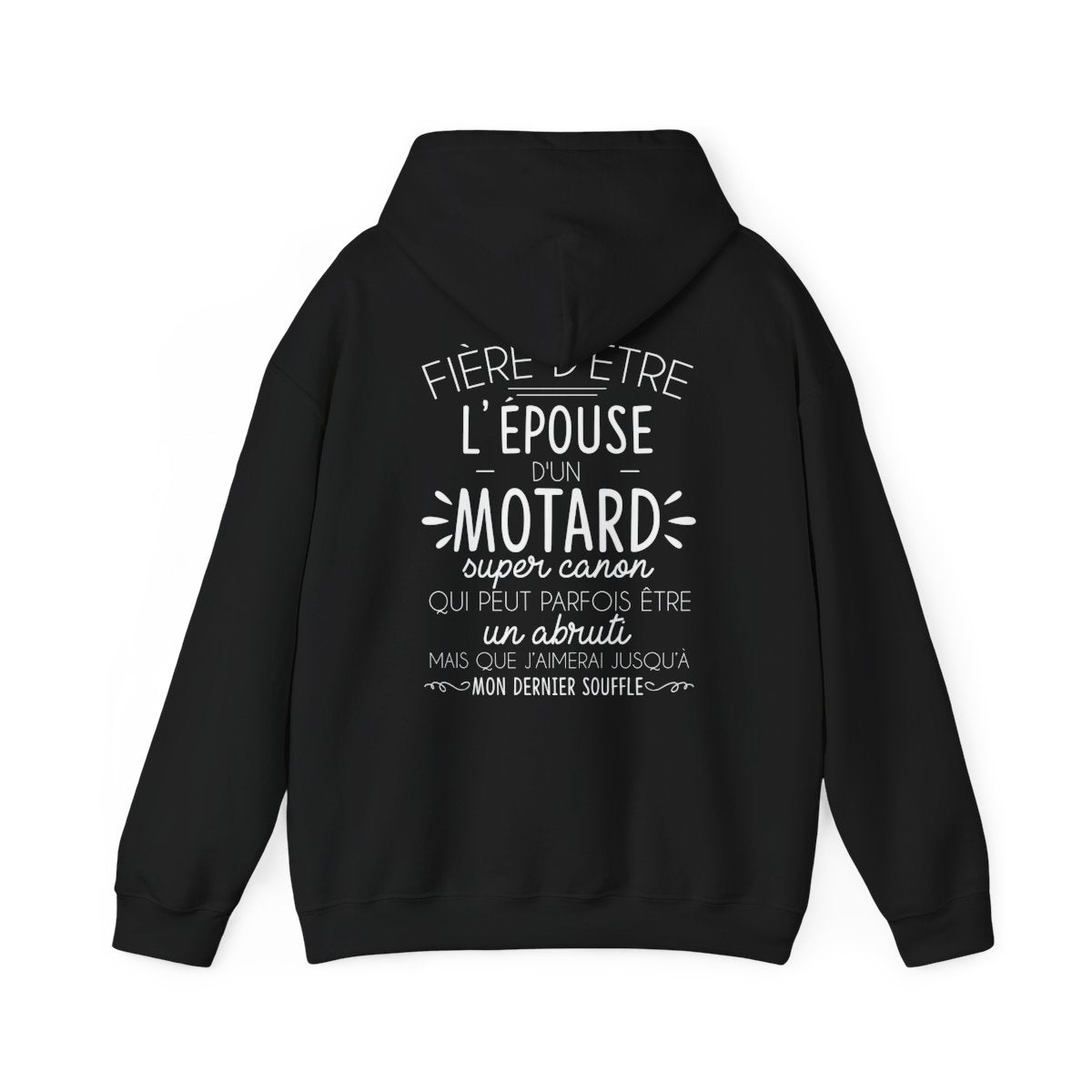Fière d'être l'épouse d'un motard super canon qui peut parfois être un abruti mais que j'aimerai jusqu'à mon dernier souffle