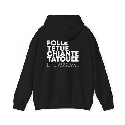 Folle, têtue, chiante, tatouée et j'assume