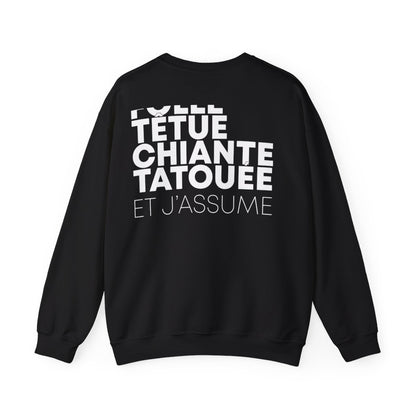 Folle, têtue, chiante, tatouée et j'assume