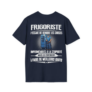 Frigoriste, j'essaie de rendre les choses imperméables à la stupidité