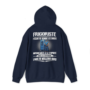 Frigoriste, j'essaie de rendre les choses imperméables à la stupidité