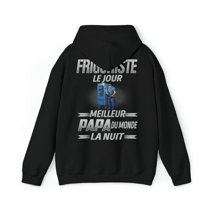 Frigoriste le jour, papa la nuit