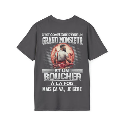 Grand monsieur et Boucher à la fois