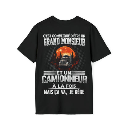 Grand monsieur et Camionneur à la fois