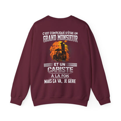 Grand monsieur et Cariste à la fois