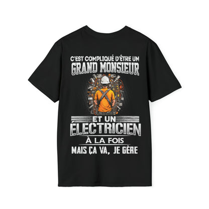 Grand monsieur et Électricien à la fois