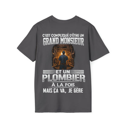 Grand monsieur et Plombier à la fois