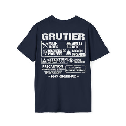 Grutier est la quintessence du travailleur