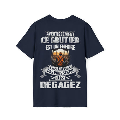 Grutier grincheux, sarcastique, imprévisible, non médicamenté