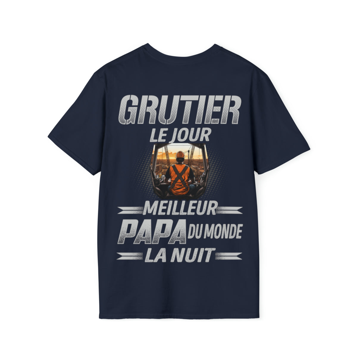 Grutier le jour, papa la nuit