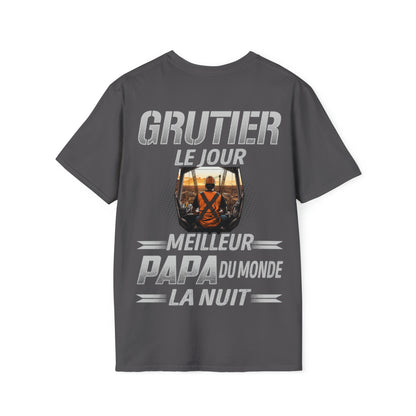 Grutier le jour, papa la nuit