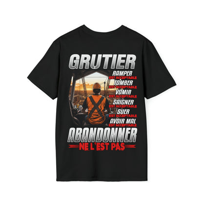 Grutier, ramper, tomber, vomir, saigner est acceptable