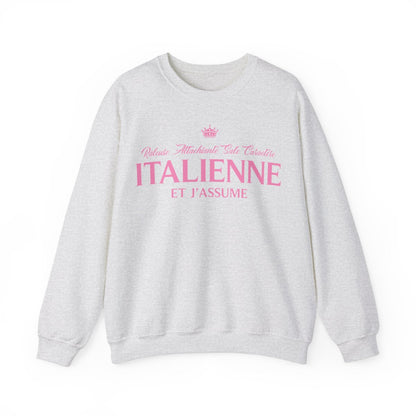 Italienne et j'assume
