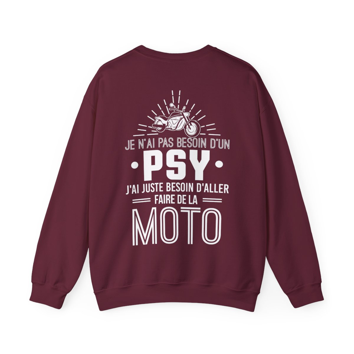 J'ai juste besoin d'aller faire de la moto