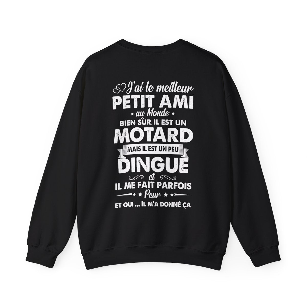 J'ai le meilleur petit ami au monde, il est un motard mais il est un peu dingué et il me fait parfois peur