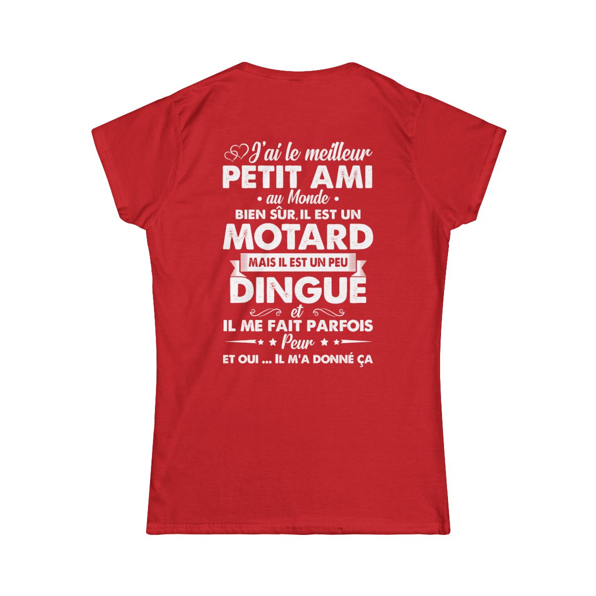 J'ai le meilleur petit ami au monde, il est un motard mais il est un peu dingué et il me fait parfois peur