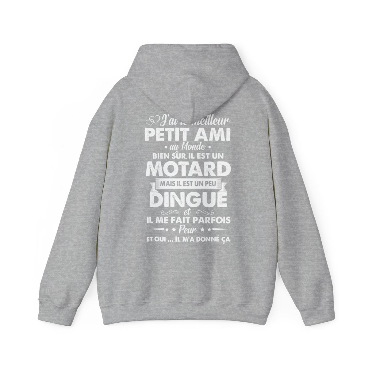 J'ai le meilleur petit ami au monde, il est un motard mais il est un peu dingué et il me fait parfois peur