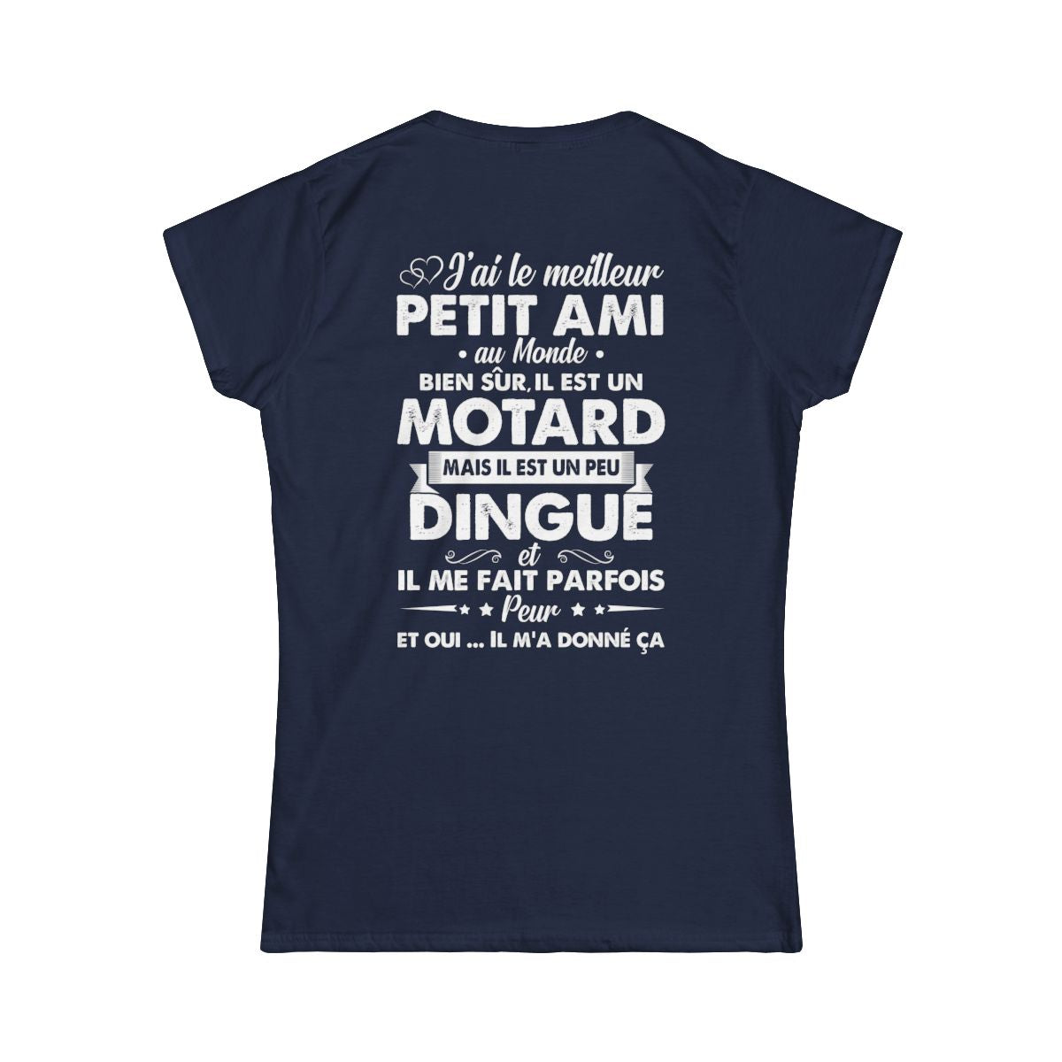 J'ai le meilleur petit ami au monde, il est un motard mais il est un peu dingué et il me fait parfois peur