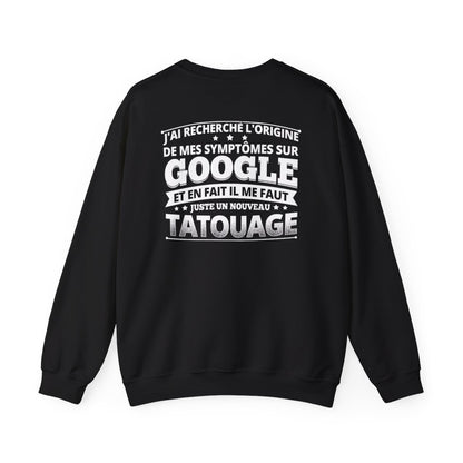 J'ai recherché l'origine de mes symptômes sur google et en fait il me faut juste un nouveau tatouage