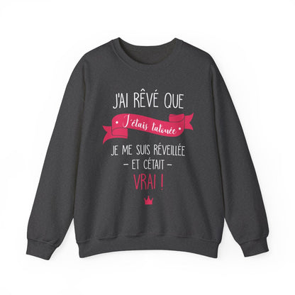 J'ai rêvé que j'étais tatouée je me suis réveillée et cétait vrai