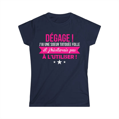J'ai une soeur tatouée folle et j'hésiterais pas à l'ultiliser
