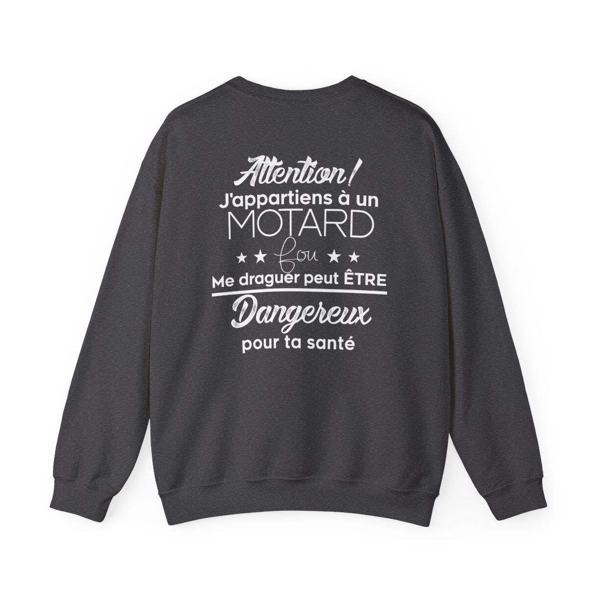 J'appartiens à un motard fou me draguer peut être dangereux pour ta santé