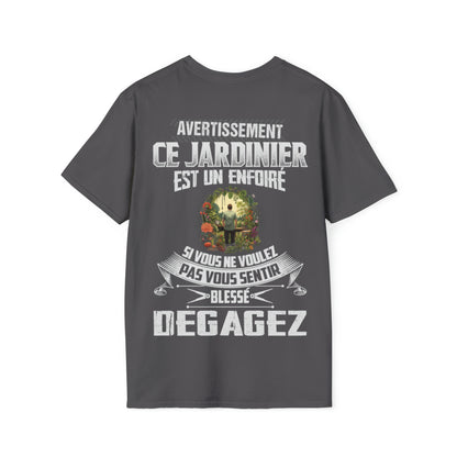 Jardinier grincheux, sarcastique, imprévisible, non médicamenté